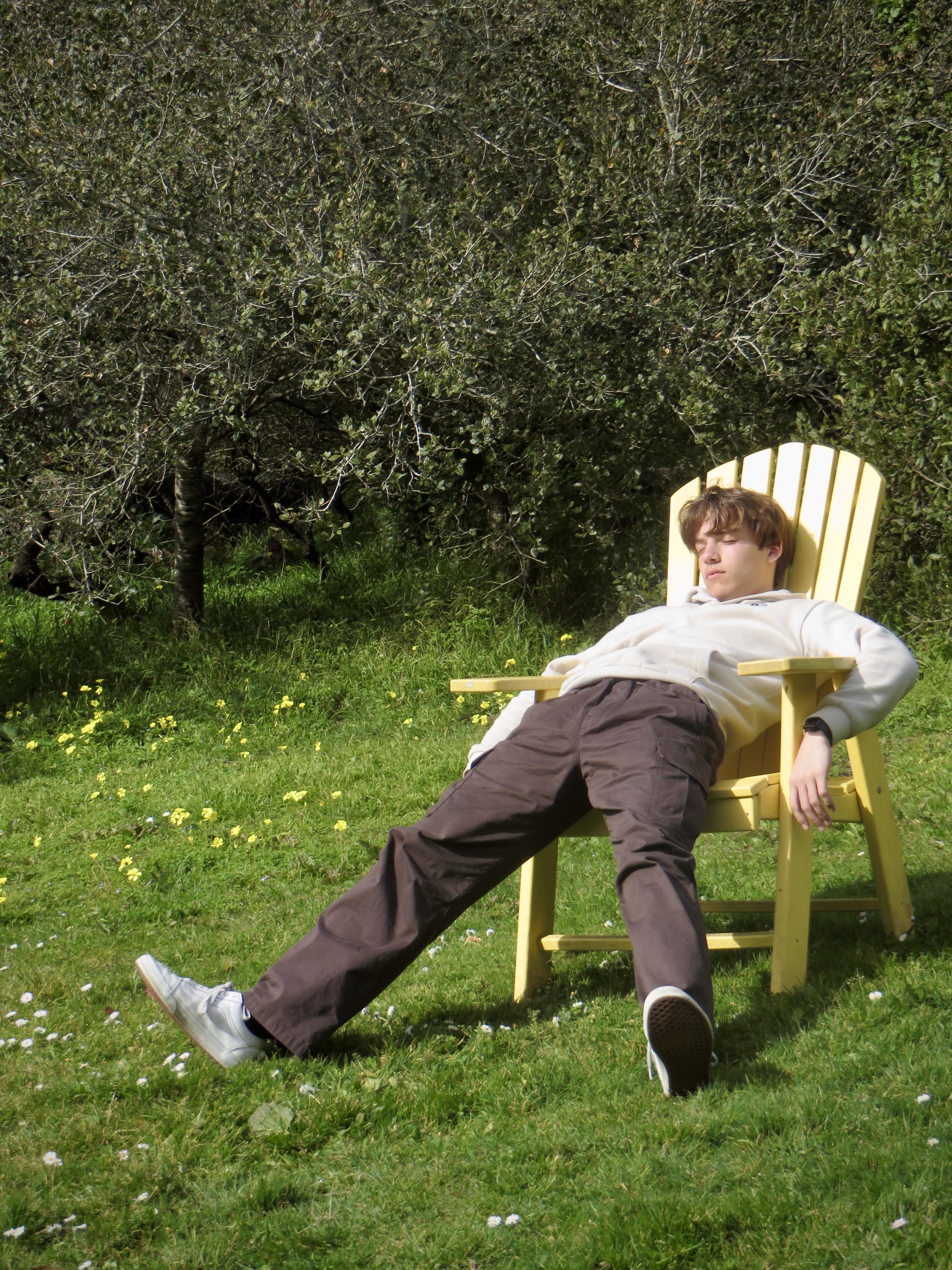 picture of person on chair